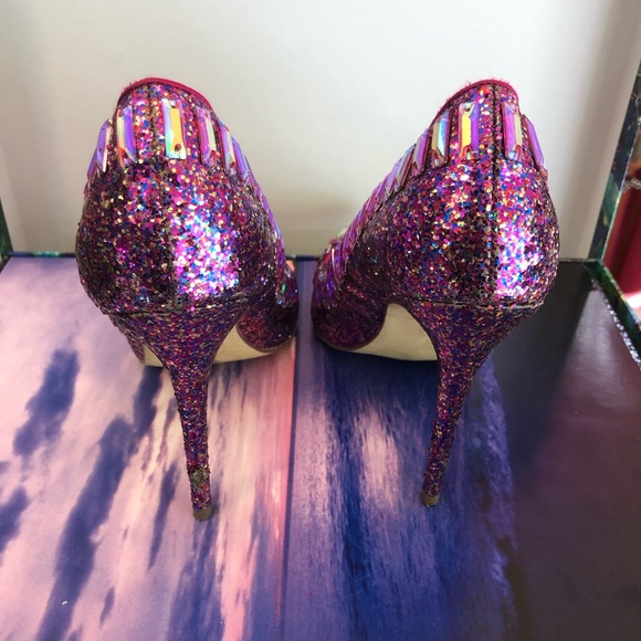 Steve Madden Jeweled Heels size 8 - Picture 5 of 7